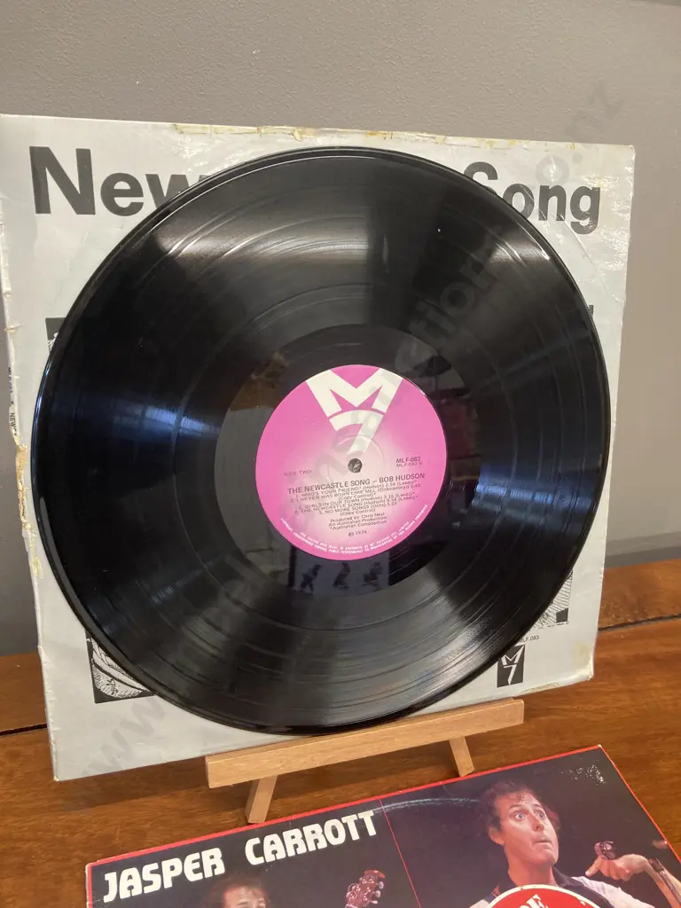 Bob Hudson - The Newcastle Song,1974 Australian LP. MLF-083 & Jasper Carrott Made In Australia 1980 L37516 Image 1++